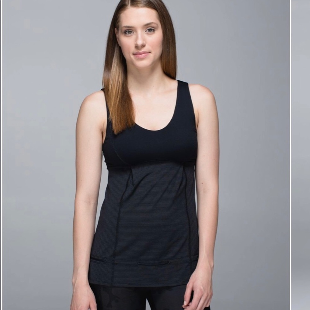 Lululemon Hustle and Bustle Tank- Size 6